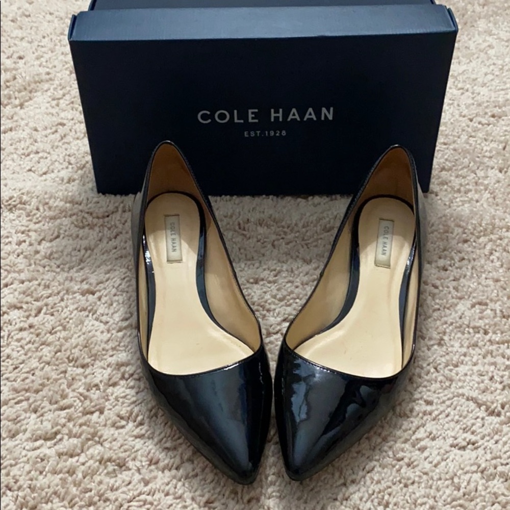 Woman’s Cole Haan Patent Bradshaw Wedge